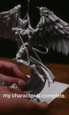 ELEGOO Saturn 4 Ultra 16K — Highly Detailed Character Resin Print