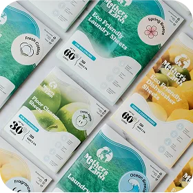 Mother's Earth homepage – duurzame schoonmaakproducten